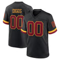 Parkc Custom W.Commanders Black Limited Home Game Any Name & Numbers Stitched Jerseys