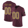Parkc Custom W.Commanders Burgundy Alternate Vapor Untouchable Home Game Any Name & Numbers Stitched Jerseys