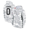 Parkc D.Broncos #0 Jonathon Cooper Player Arctic Camo Salute to Service Hoodies Limited Game Stitched Jerseys