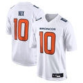 Parkc D.Broncos #10 Bo Nix Player White Fashion Limited Game Stitched Jerseys