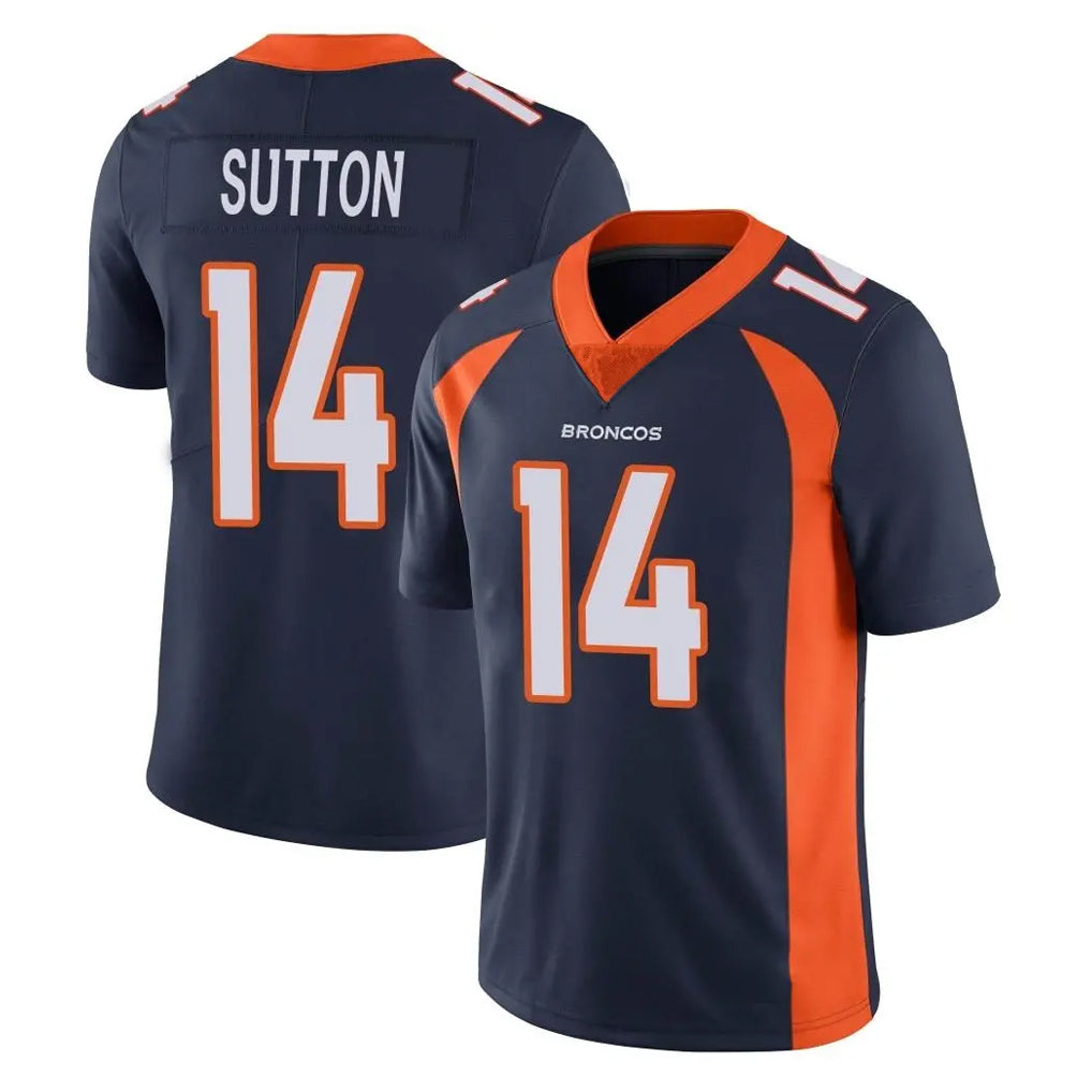Parkc D.Broncos #14 Courtland Sutton Player Navy Vapor Untouchable Limited Game Stitched Jerseys
