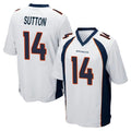 Parkc D.Broncos #14 Courtland Sutton Player White Game Stitched Jerseys