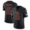 Parkc D.Broncos #15 Nik Bonitto Player Black Impact Limited Game Stitched Jerseys