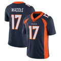 Parkc D.Broncos #17 Jaylen Waddle Player Navy Vapor Untouchable Limited Game Stitched Jerseys