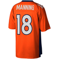 Parkc D.Broncos #18 Peyton Manning Mitchell & Ness Orange Big & Tall 2015 Retired Player Replica Stitched Puhic Jersey
