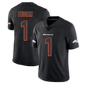 Parkc D.Broncos #1 Evan Engram Player Black Impact Limited Game Stitched Jerseys