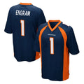 Parkc D.Broncos #1 Evan Engram Player Navy Game Stitched Jerseys