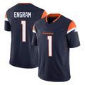 Parkc D.Broncos #1 Evan Engram Player Navy Limited Vapor F.U.S.E. Home Game Stitched Jerseys