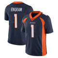 Parkc D.Broncos #1 Evan Engram Player Navy Vapor Untouchable Limited Game Stitched Jerseys