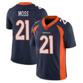 Parkc D.Broncos #21 Riley Moss Player Navy Vapor Untouchable Limited Game Stitched Jerseys