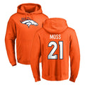 Parkc D.Broncos #21 Riley Moss Player Orange Pullover Hoodie Limited Stitched Jerseys