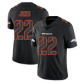 Parkc D.Broncos #22 Brandon Jones Player Black Impact Limited Game Stitched Jerseys