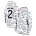 Parkc D.Broncos #2 Pat Surtain II Player Arctic Camo Salute to Service Hoodies Limited Game Stitched Jerseys