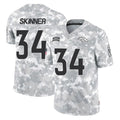 Parkc D.Broncos #34 JL Skinner Player Arctic Camo Salute To Service Limited Stitched Jerseys