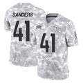Parkc D.Broncos #41 Drew Sanders Player Arctic Camo Salute To Service Limited Stitched Jerseys