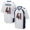 Parkc D.Broncos #41 Drew Sanders Player White Game Stitched Jerseys