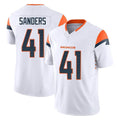 Parkc D.Broncos #41 Drew Sanders Player White Limited Vapor F.U.S.E. Home Game Stitched Jerseys