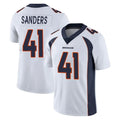 Parkc D.Broncos #41 Drew Sanders Player White Vapor Untouchable Limited Home Game Stitched Jerseys
