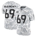 Parkc D.Broncos #69 Mike McGlinchey Player Arctic Camo Salute To Service Limited Stitched Jerseys