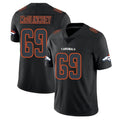 Parkc D.Broncos #69 Mike McGlinchey Player Black Impact Limited Game Stitched Jerseys