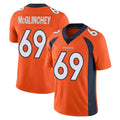 Parkc D.Broncos #69 Mike McGlinchey Player Orange Color Vapor Untouchable Limited Game Stitched Jerseys