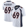 Parkc D.Broncos #69 Mike McGlinchey Player White Vapor Untouchable Limited Home Game Stitched Jerseys