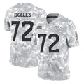 Parkc D.Broncos #72 Garett Bolles Player Arctic Camo Salute To Service Limited Stitched Jerseys
