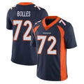 Parkc D.Broncos #72 Garett Bolles Player Navy Vapor Untouchable Limited Game Stitched Jerseys