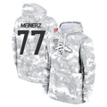 Parkc D.Broncos #77 Quinn Meinerz Player Arctic Camo Salute to Service Hoodies Limited Game Stitched Jerseys