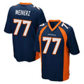 Parkc D.Broncos #77 Quinn Meinerz Player Navy Game Stitched Jerseys