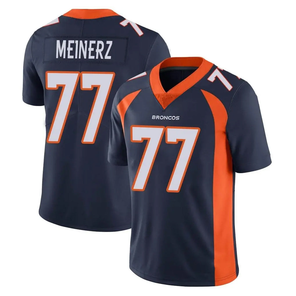 Parkc D.Broncos #77 Quinn Meinerz Player Navy Vapor Untouchable Limited Game Stitched Jerseys