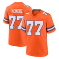 Parkc D.Broncos #77 Quinn Meinerz Player Orange Alternate Collection Throwback Game Stitched Jerseys