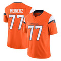 Parkc D.Broncos #77 Quinn Meinerz Player Orange Vapor F.U.S.E. Limited Home Game Stitched Jerseys