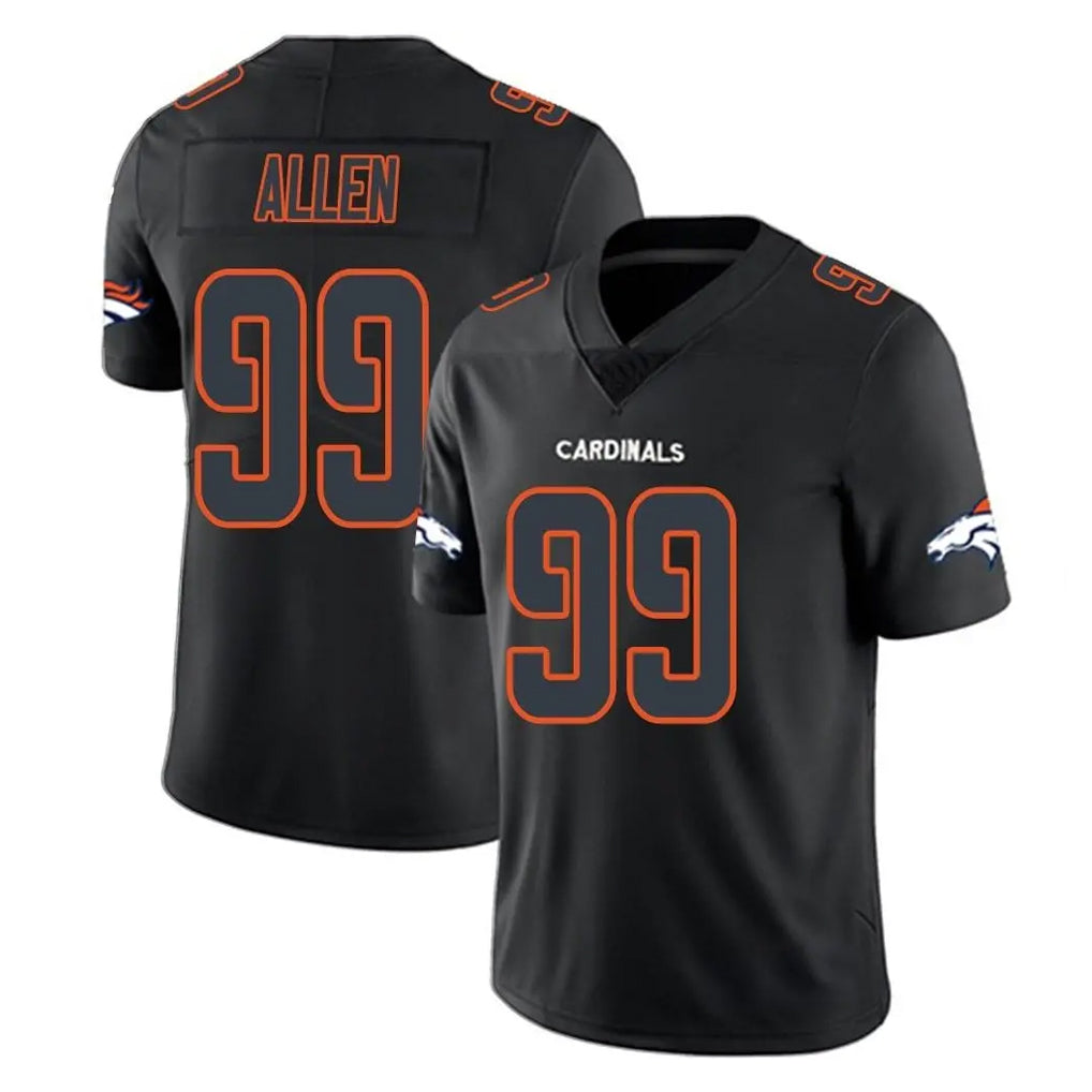 Parkc D.Broncos #99 Zach Allen Player Black Impact Limited Game Stitched Jerseys