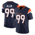 Parkc D.Broncos #99 Zach Allen Player Navy Limited Vapor F.U.S.E. Home Game Stitched Jerseys