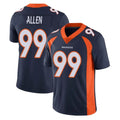 Parkc D.Broncos #99 Zach Allen Player Navy Vapor Untouchable Limited Game Stitched Jerseys