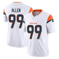 Parkc D.Broncos #99 Zach Allen Player White Limited Vapor F.U.S.E. Home Game Stitched Jerseys