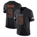 Parkc D.Broncos #9 Talanoa Hufanga Player Black Impact Limited Game Stitched Jerseys