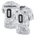 Parkc D.Cowboys #0 DeMarvion Overshown Player Arctic Camo Salute to Service Limited Home Game Stitched Jerseys
