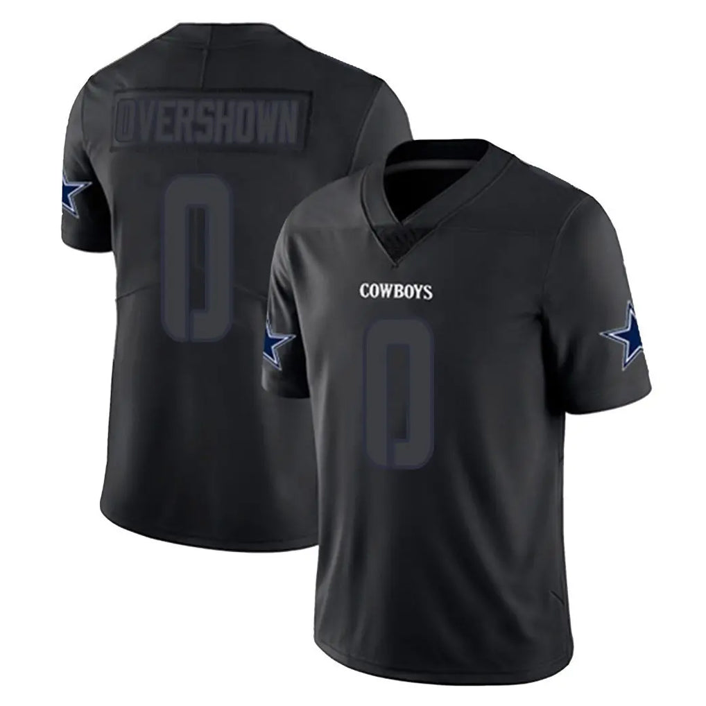 Parkc D.Cowboys #0 DeMarvion Overshown Player Black Impact Limited Home Game Stitched Jerseys