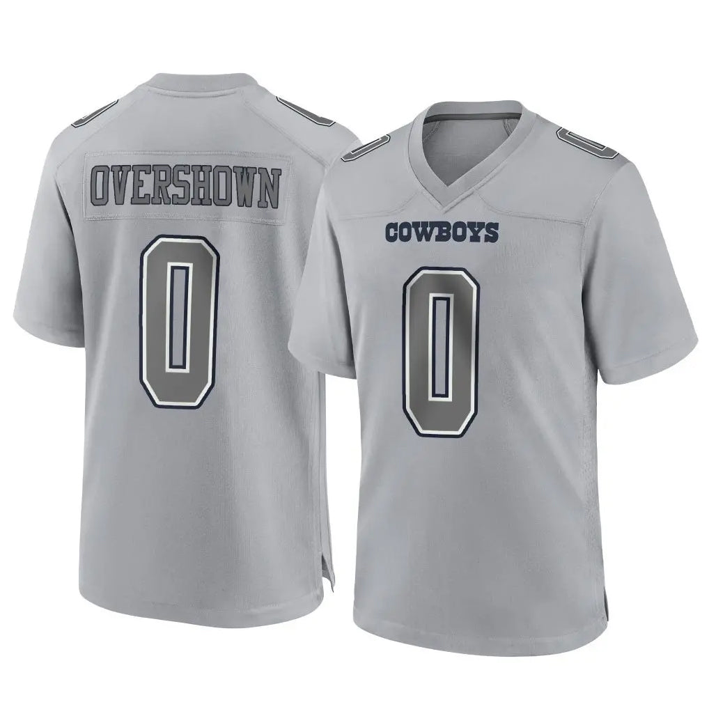 Parkc D.Cowboys #0 DeMarvion Overshown Player Gray Atmosphere Fashion Home Game Stitched Jerseys