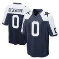 Parkc D.Cowboys #0 DeMarvion Overshown Player Navy-White Alternate Home Game Stitched Jerseys