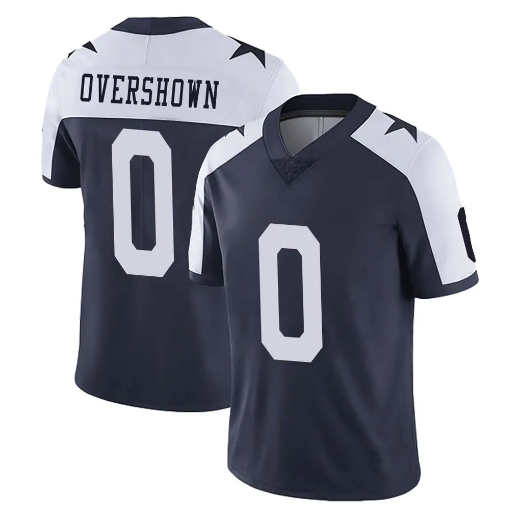 Parkc D.Cowboys #0 DeMarvion Overshown Player Navy-White Limited Alternate Vapor Untouchable Home Game Stitched Jerseys