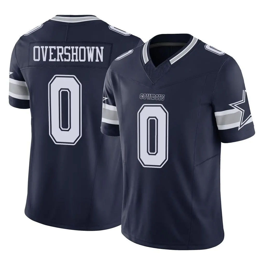 Parkc D.Cowboys #0 DeMarvion Overshown Player Navy Limited Vapor F.U.S.E. Home Game Stitched Jerseys