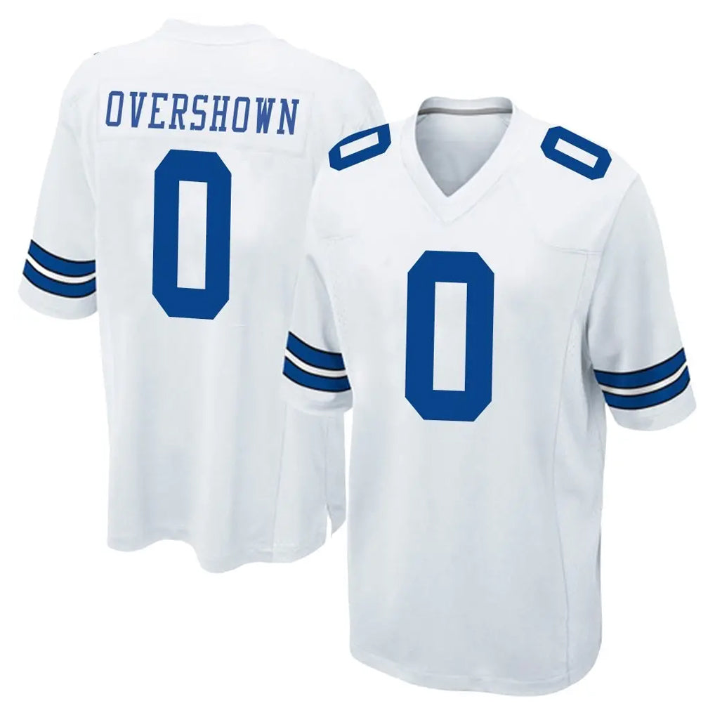 Parkc D.Cowboys #0 DeMarvion Overshown Player White Home Game Stitched Jerseys