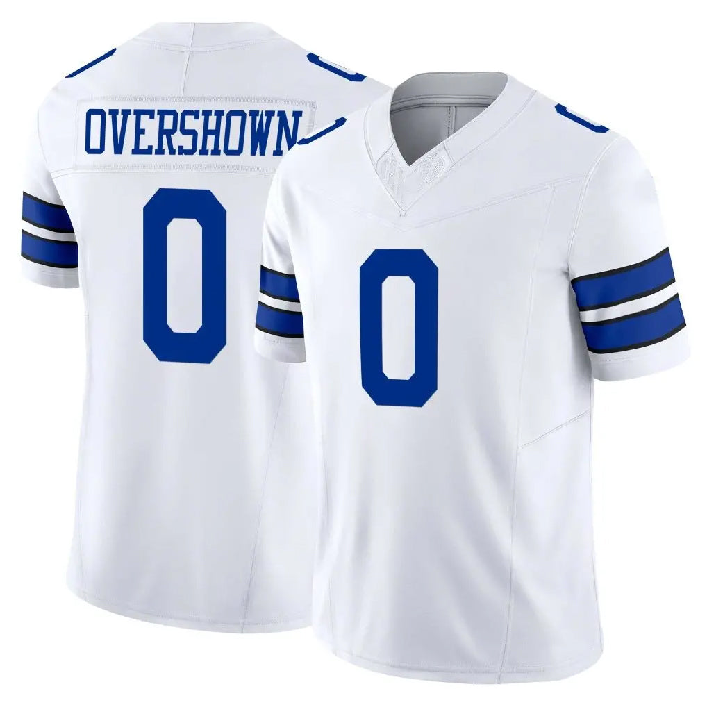 Parkc D.Cowboys #0 DeMarvion Overshown Player White Limited Vapor F.U.S.E. Home Game Stitched Jerseys