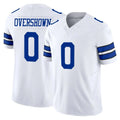 Parkc D.Cowboys #0 DeMarvion Overshown Player White Limited Vapor F.U.S.E. Home Game Stitched Jerseys