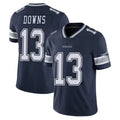 Parkc D.Cowboys #13 Caleb Downs Player Navy Vapor Untouchable Limited Home Game Stitched Jerseys