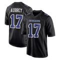 Parkc D.Cowboys #17 Brandon Aubrey Player Carbon Black Fashion Home Game Stitched Jerseys