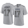 Parkc D.Cowboys #17 Brandon Aubrey Player Gray Atmosphere Fashion Home Game Stitched Jerseys